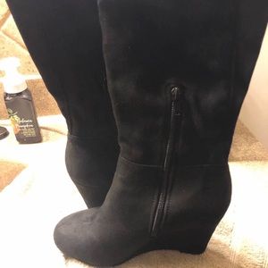 Black Suede boots